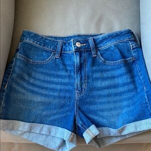 Old Navy Blue Jean Shorts with Rolled Hems